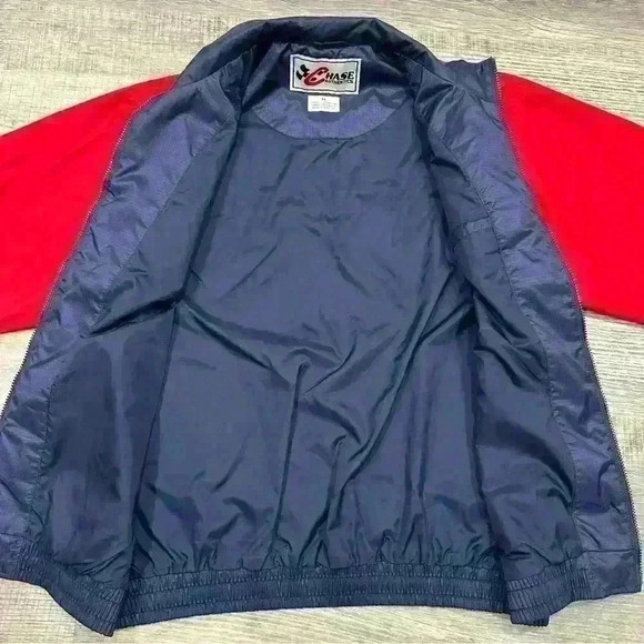 Vintage Chase Authentics Medium Jeff Gordon Nascar Windbreaker Jacket - Picture 6 of 16